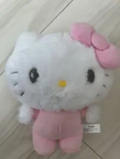 ハローキティ ぬいぐるみ リボン付き