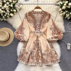 Cotton Organza Paisley Lace Yoke Dress S - メルカリ