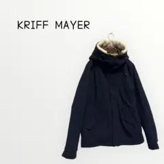 【KRIFF MAYER】 ネイビー ジャンバー　ボアジャケット　コートのサムネイル