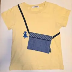 familiar ファミリア 半袖Tシャツ 110 恐竜 ポシェット 男の子