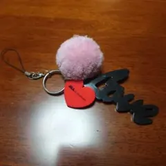 ファー キーホルダー