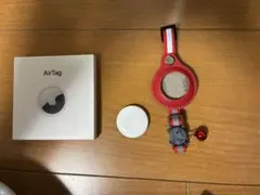 Apple AirTag 使用済み　首輪オマケ付き