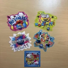 USJ ユニバーサルスタジオジャパン　周年ステッカーセットのサムネイル