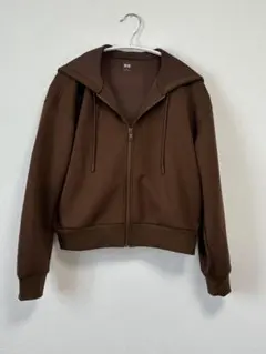 【新品】UNIQLO ドライスウェットフルジップパーカMサイズ