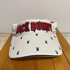 JACK BUNNY バイザー ホワイト