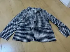ブランシェス　チェック　ジャケット　110