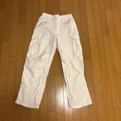 GU ホワイト カーゴパンツ M