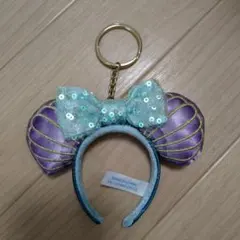 ディズニーリゾート　カチューシャ キーホルダー　アリエルのサムネイル