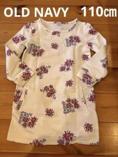 OLD NAVY 花柄チュニック 5T（110㎝）