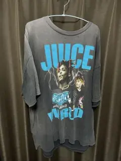 JUICE WRLD オーバーサイズTシャツ y2k ストリート　hiphop