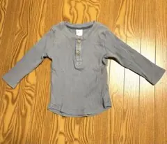 【H&M】68サイズ　4-6M リブロンT 長袖