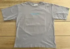 エマクローズ　ビッグシルエットTシャツ グレーパープル　Mサイズのサムネイル