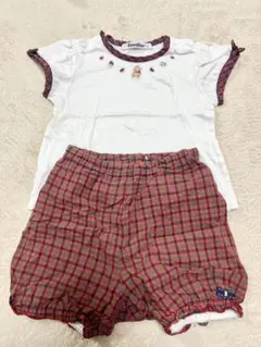 ファミリア　familiar ブルマパンツ　Tシャツ　70 80