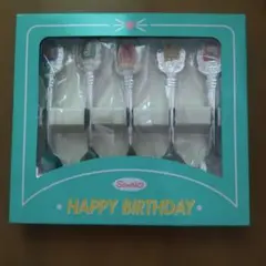 Sanrio スプーン 5本セット HAPPY BIRTHDAYのサムネイル