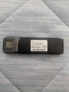 BUFFALO 外付けSSD iPhone対応 SSD-SD500U3BA/N - メルカリ