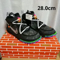 28.0cm Off-White Nike Air Force 1 Mid 黒