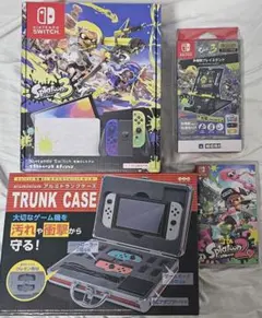 Nintendo Switch 有機ELスプラトゥーン3 スタンド&ケース付き