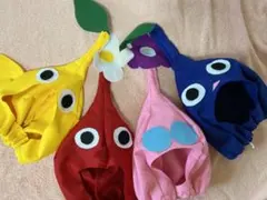 ピクミン風被り物　帽子