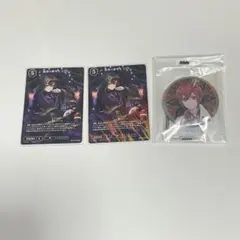 ツイステ リドル 缶バッジ アニメ カード ビルディバイド まとめ売り