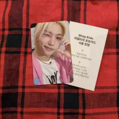 straykids celebrATE トレカ フィリックス　匿名配送