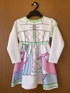 アイドルプディキュア　キュアズキューン　長袖ワンピース 120cm