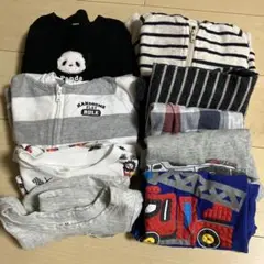 男の子　子供服　子ども服　まとめ売り　長袖　半袖　サイズ80と90 計9枚