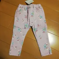 branshes 花柄パンツ 80cm ピンク