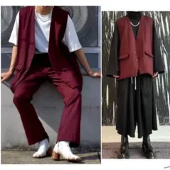 定価41800円 JieDa GABARDINE OVER VEST ベストのサムネイル