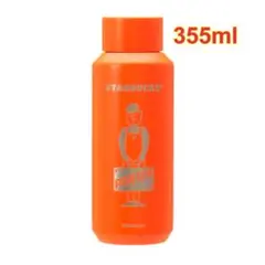STARBUCKS × PORTER ステンレスボトル オレンジ 355ml