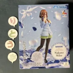 5点セット　五等分の花嫁　中野三玖　フィギュアとオマケ4個
