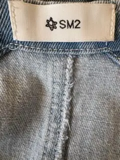 SM2 ライトブルー デニムサロペット