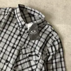 【未使用品】OAKLEY オークリー チェック柄 長袖シャツ/M