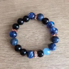 ハンドメイド 天然石ビーズ使用のブレスレット