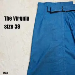 The Virginia ザヴァージニア 美品 スカート ブルー 38 1734のサムネイル