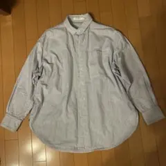 AMERICAN HOLIC 青と白のストライプシャツ　　M size