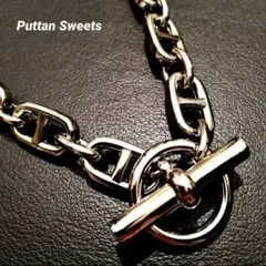 アンカーリンクチェーンネックレスL1126