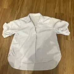 continuer de NICE CLAUP ストライプ半袖シャツ