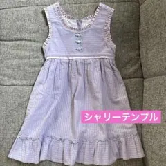 Shirley Temple ストライプ ノースリーブ 110cmのサムネイル
