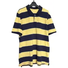 OLD GAP ボーダー 半袖ポロシャツ XL ビッグusa 90sのサムネイル