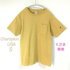 Champion チャンピオン T1011 ポケットTシャツ USA製 Sのサムネイル