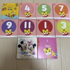 こどもちゃれんじぷち　1・2歳児用　2022年度版　DVD 通年セット