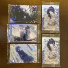 プロセカプロジェクトセカイウエハースウエハースカード箔押し　ニーゴ　朝比奈まふゆ