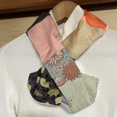 着物リメイク パッチワーク ストール ショール10