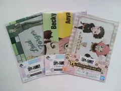 スパイファミリー　一番くじ　クリアファイル　セット売り