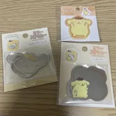 ポムポムプリン　ミラーステッカー　アクリルステッカー　サンリオ
