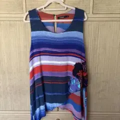 Desigual ノースリーブ トップス マルチカラー Sサイズのサムネイル
