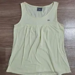 LACOSTE タンクトップ イエローMのサムネイル