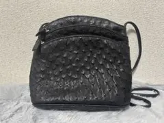 Delicato ショルダーバッグ　オーストリッチ