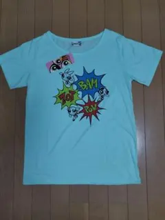 パワーパフガールズ Tシャツ 水色