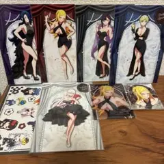 魔都精兵のスレイブ 特典 ポストカード　コンプ　クリアカード　缶バッジ